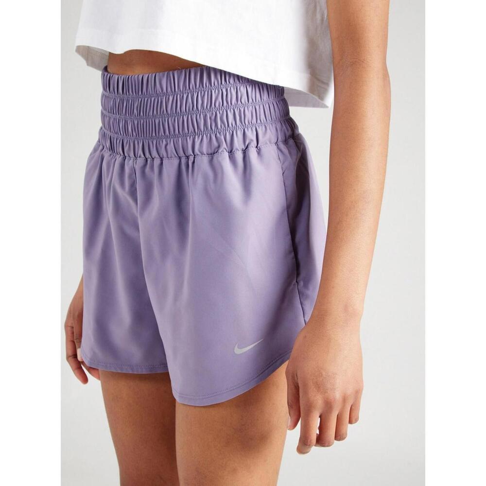 Nike One Training Dri-Fit Ultra High Rise 3 Inch Shorts in Daybreak Blue - Picture 5 of 5